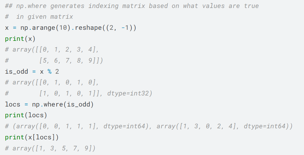Introduction to Numpy