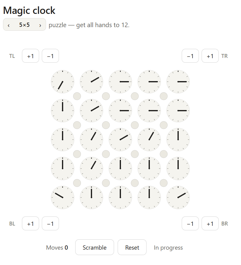 Magic Clock